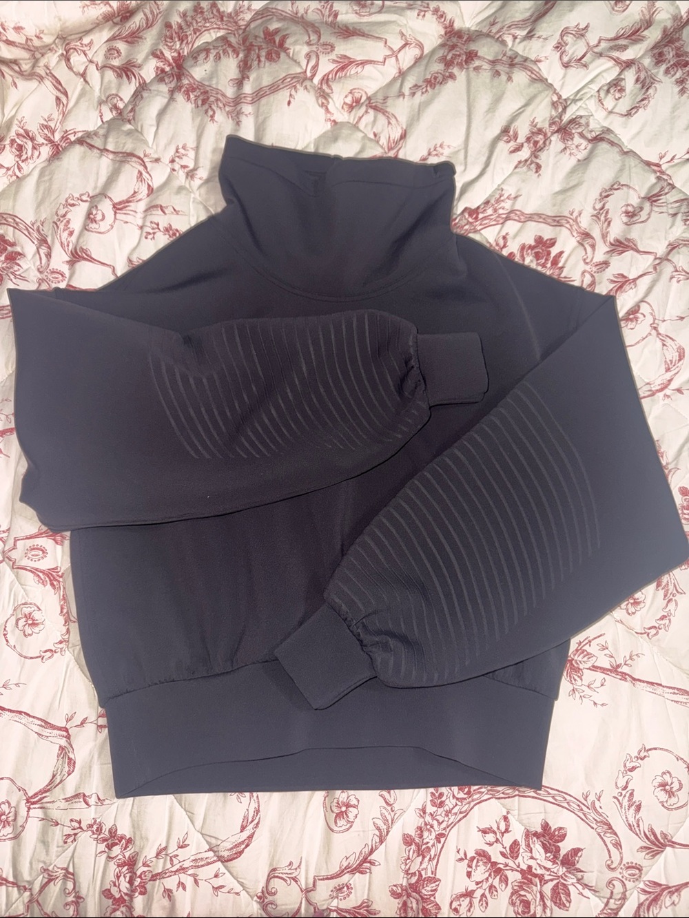 lululemon athletica Black Cowl Neck Pullover